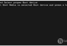 Reboot and Select proper Boot device hatası çözümü