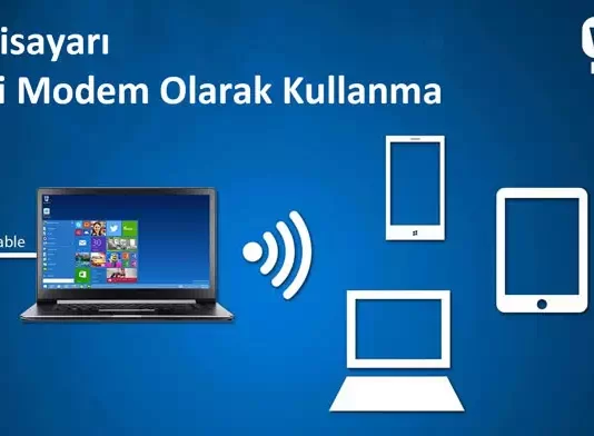 Bilgisayardaki İnterneti Wifi Olarak Paylaşma (Win 10)