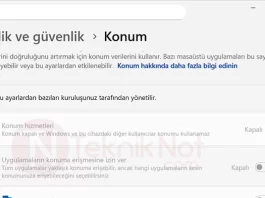 Windows 11 Konum Bu ayarlardan bazıları kuruluşunuz tarafından yönetilir Windows 11 Konum Bu ayarlardan bazıları kuruluşunuz tarafından yönetilir