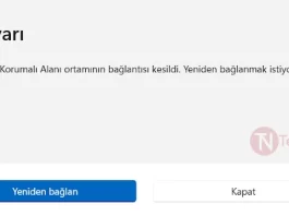 Windows Korumalı Alanı ortamının bağlantısı kesildi Çözümü Windows Korumalı Alanı ortamının bağlantısı kesildi Çözümü